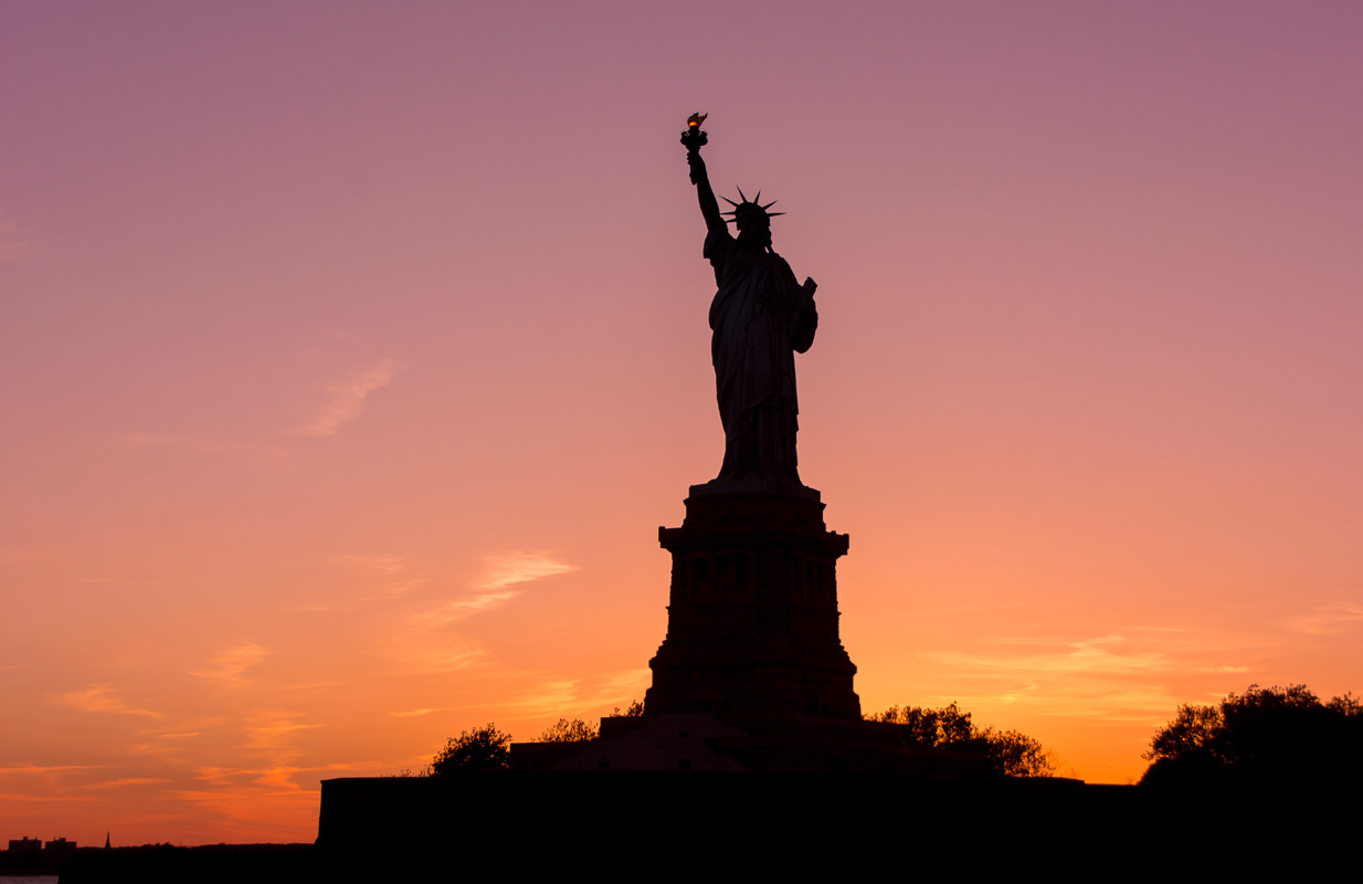 Reisfotografie: Lady Liberty in New York